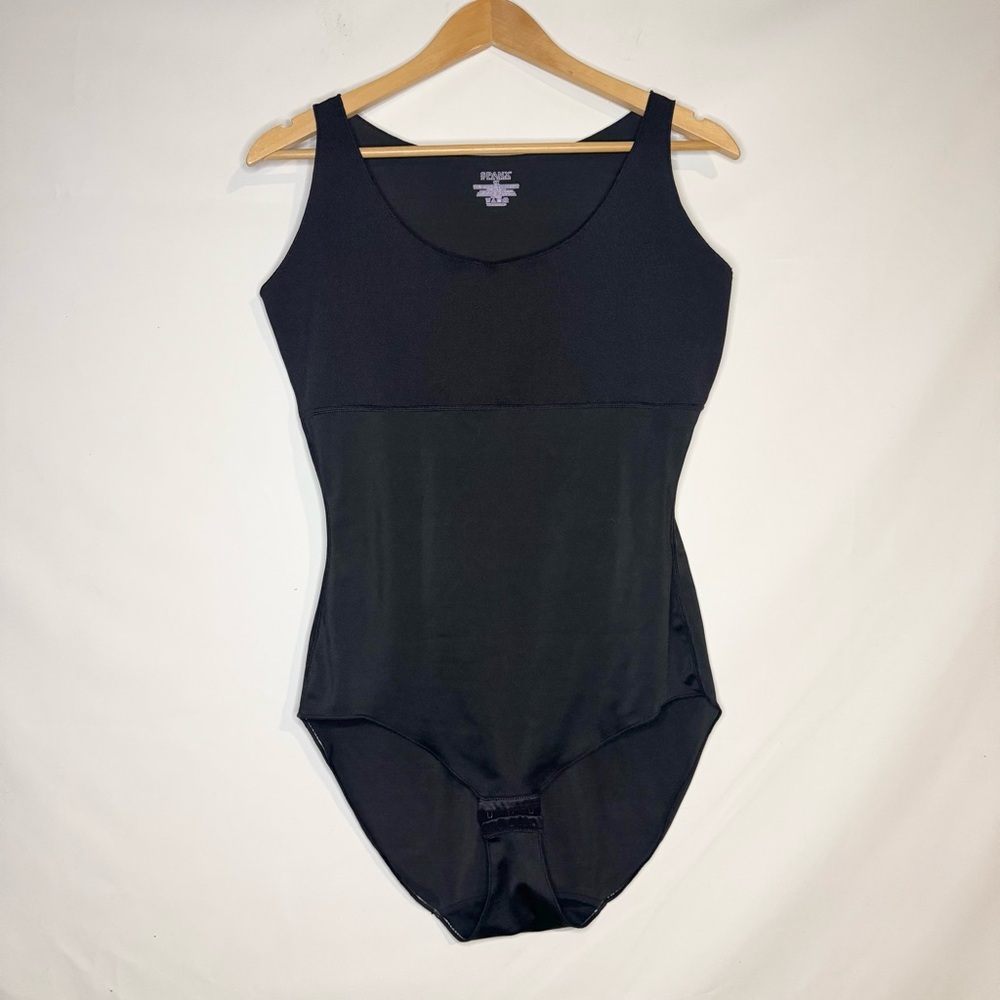 SPANX by Sara Blakely Black Shaping Tank Full Coverage Bodysuit – Size 1X - Picture 2 of 6